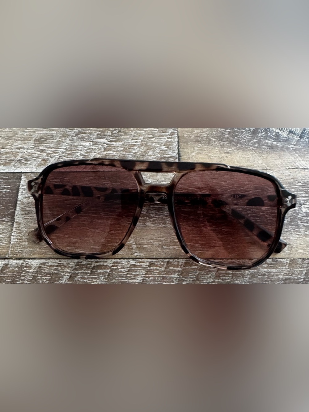 🕶️Target Tortoise Brown Aviator Sunglasses